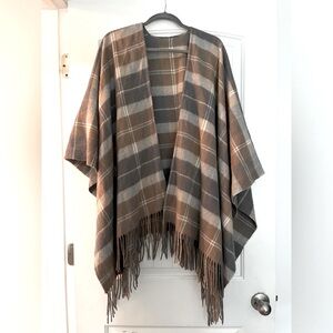 Worth New York - soft wool poncho / wrap